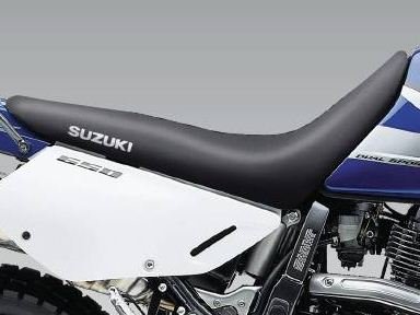 Suzuki Gel Seat Dual Sport Motorcycle Rider